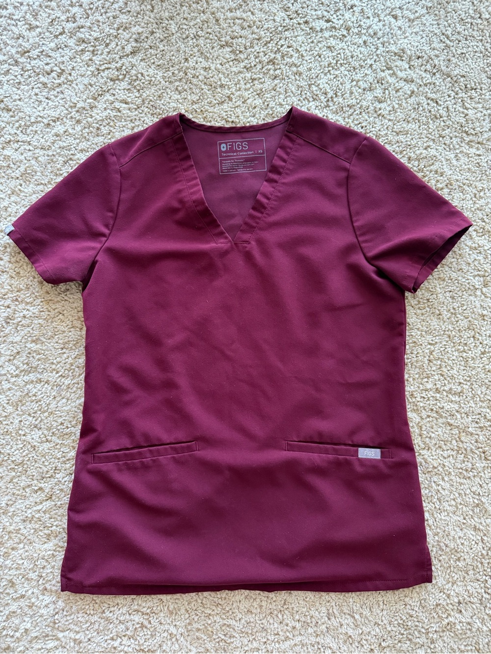 Figs Scrub Top